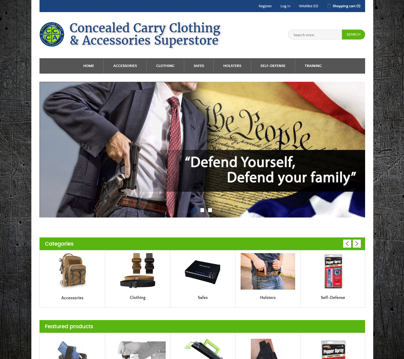 Concealed Carry Clothing & Accessories