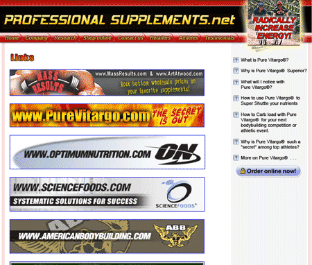 Professional Supplements