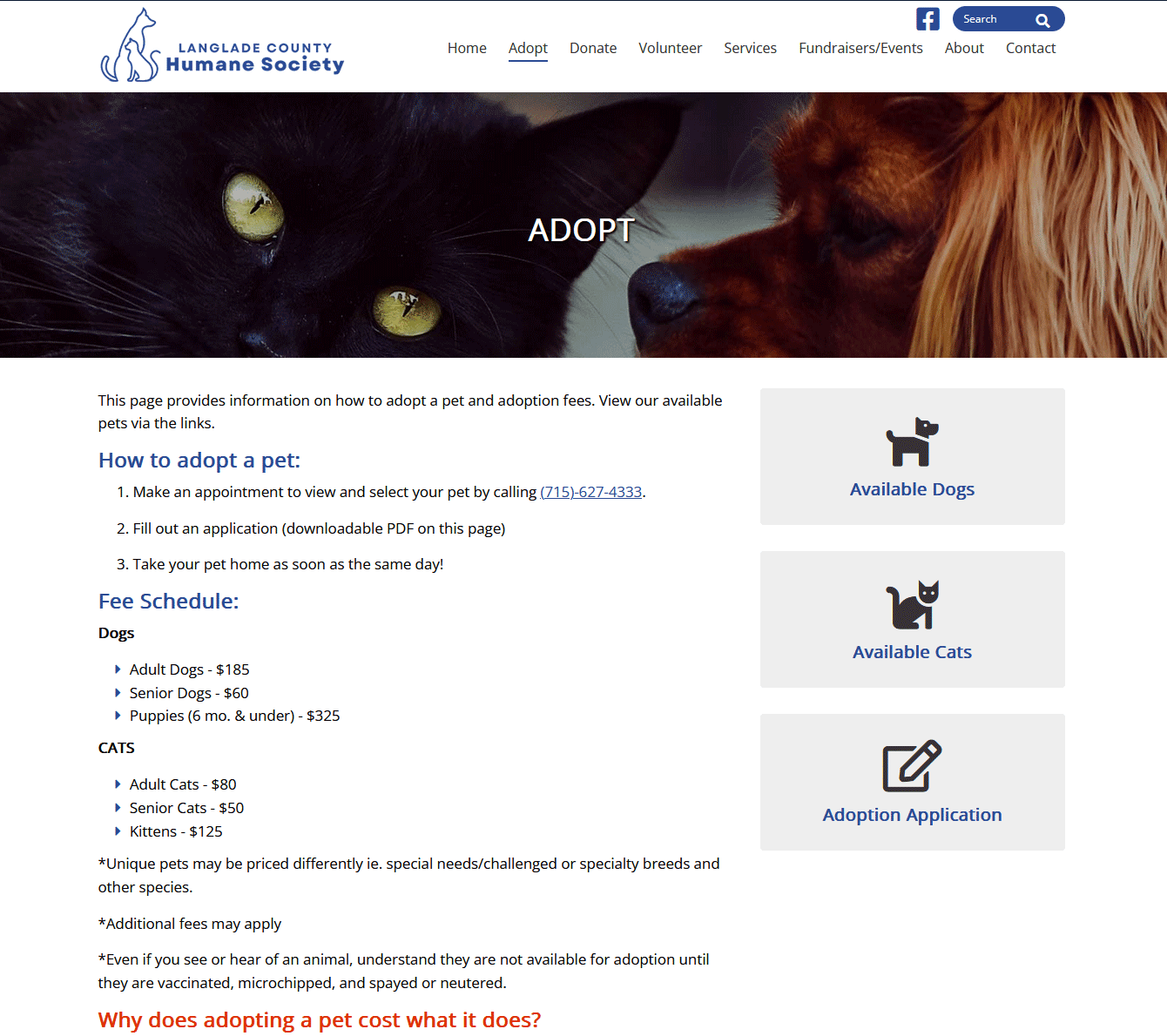 Langlade County Humane Society