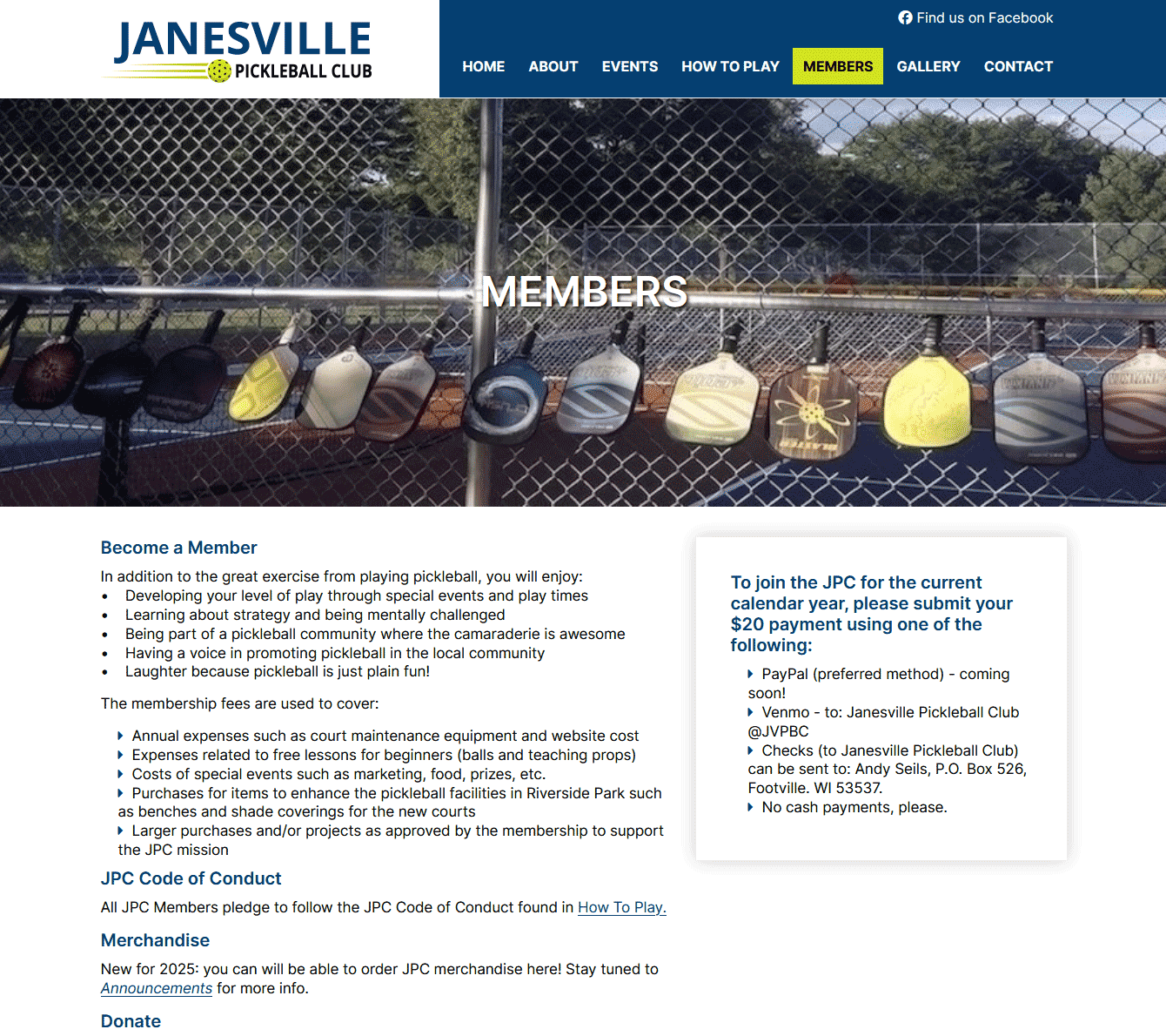 Janesville Pickleball Club