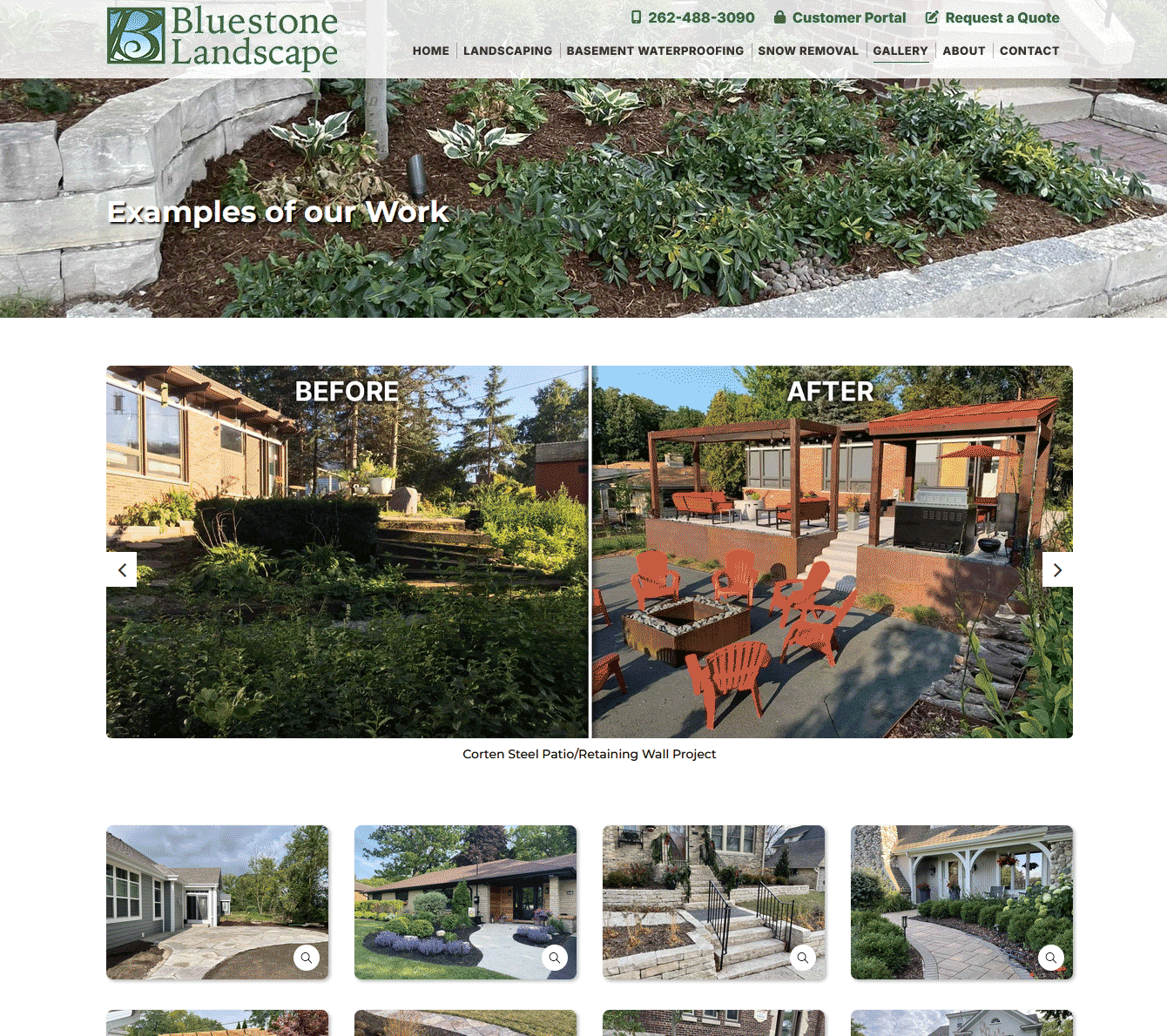 Bluestone Landscape