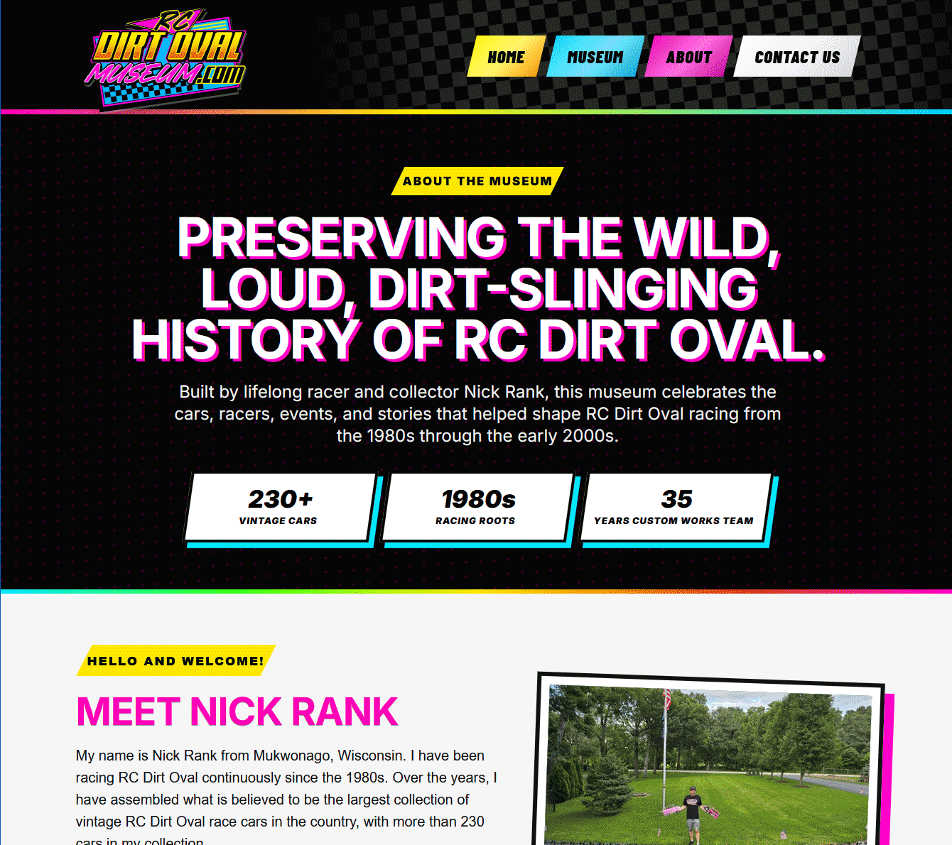 RC Dirt Oval Museum