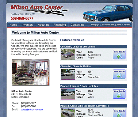 Milton Auto Center