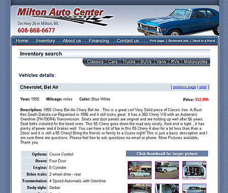 Milton Auto Center