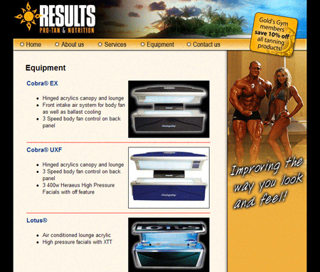 Results Pro-Tan & Nutrition