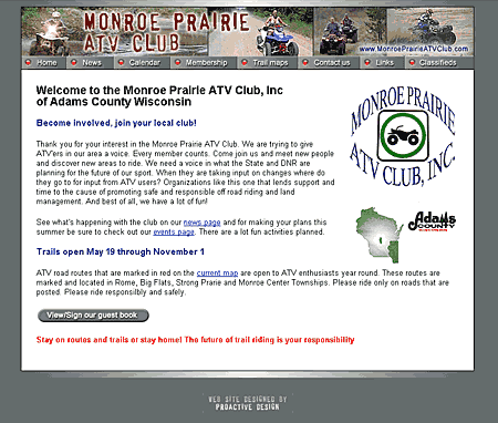 Monroe Prairie ATV Club