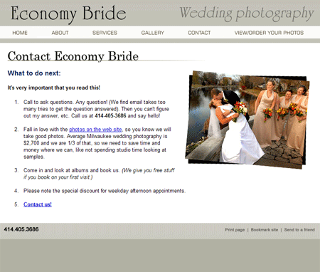 Economy Bride