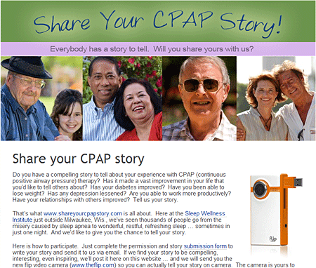 Share your CPAP story