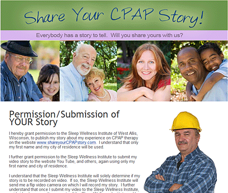 Share your CPAP story