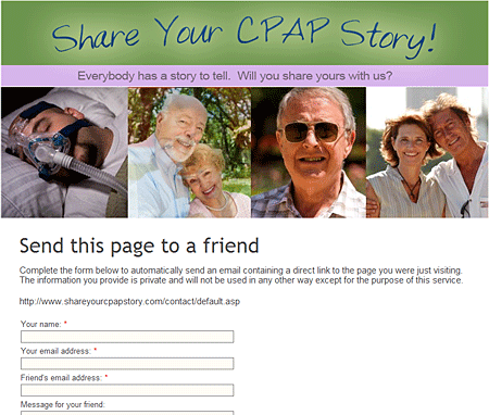 Share your CPAP story