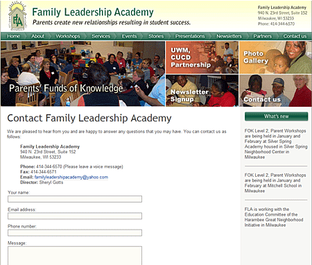 Family Leadership Academy