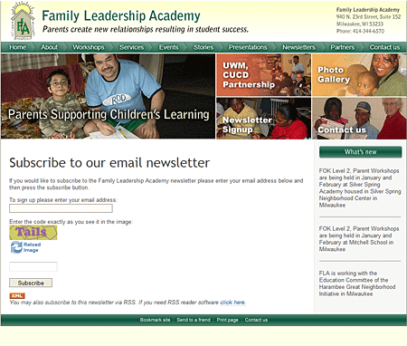 Family Leadership Academy