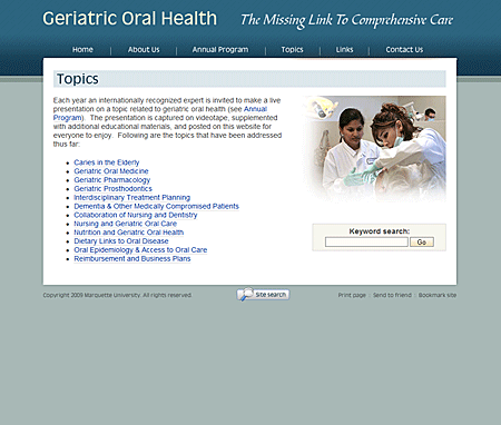 Geriatric Oral Health