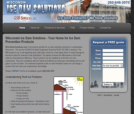 WI Ice Dam Solutions
