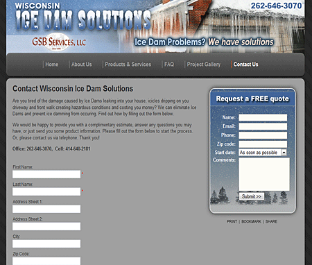 WI Ice Dam Solutions