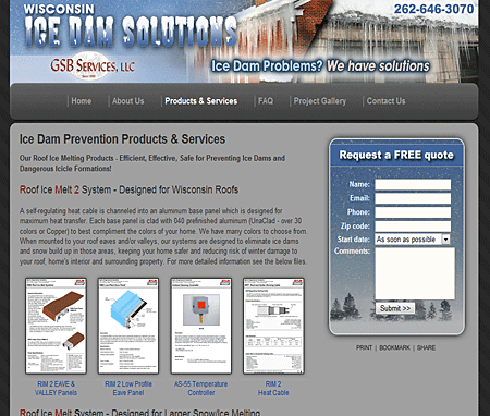 WI Ice Dam Solutions