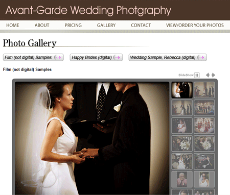 Avant-Garde Wedding Photography