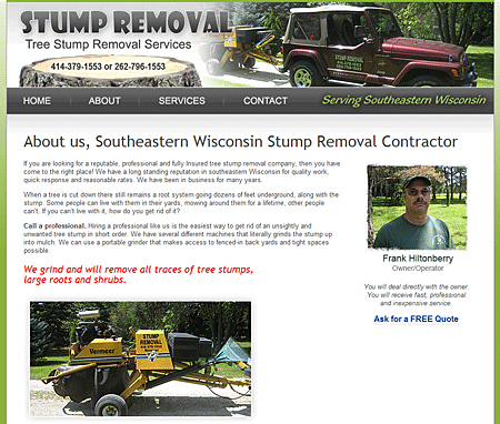 Tree Stump Removal Service